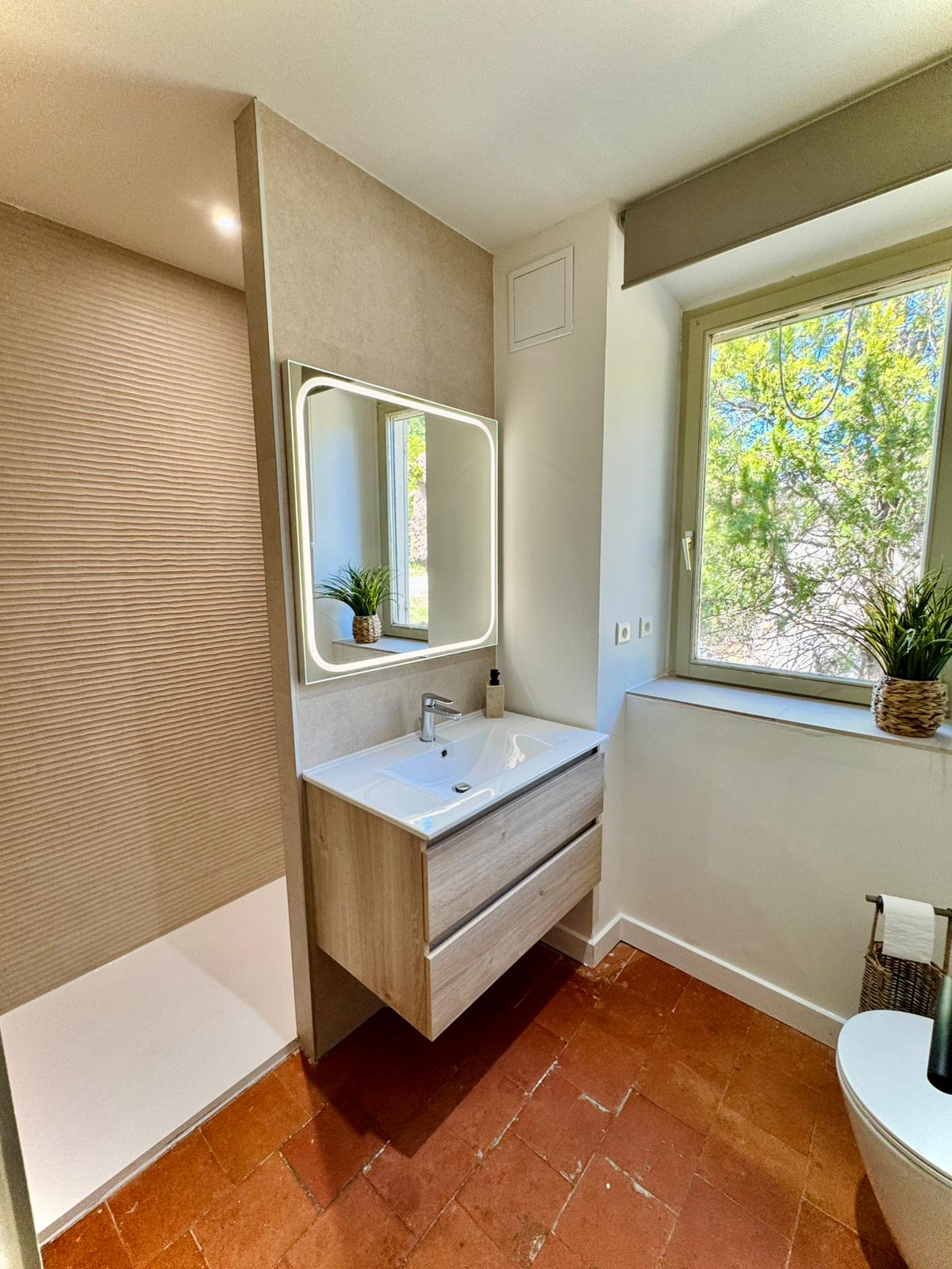 Salle de bain rénovée