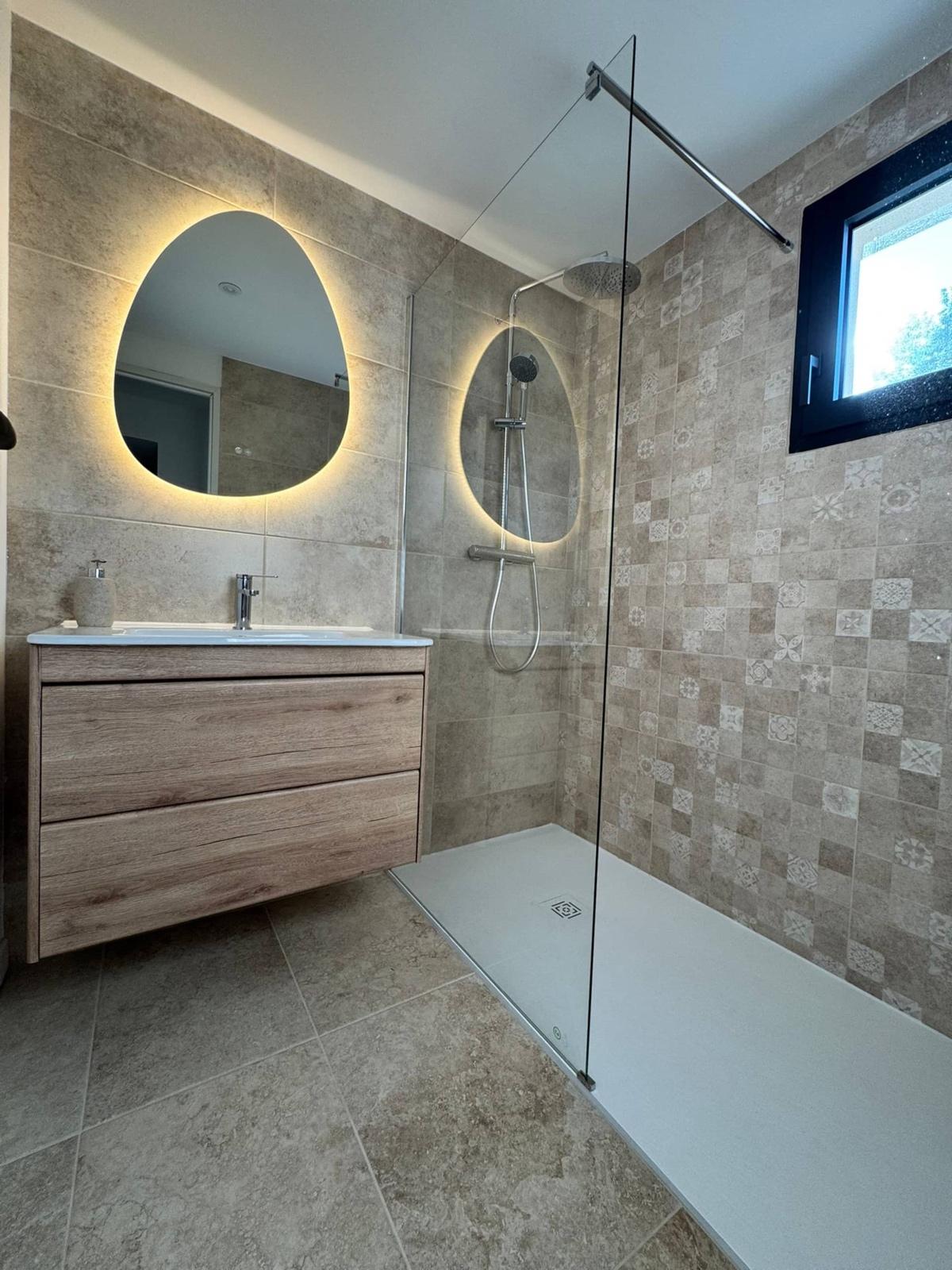 Douche à l'italienne