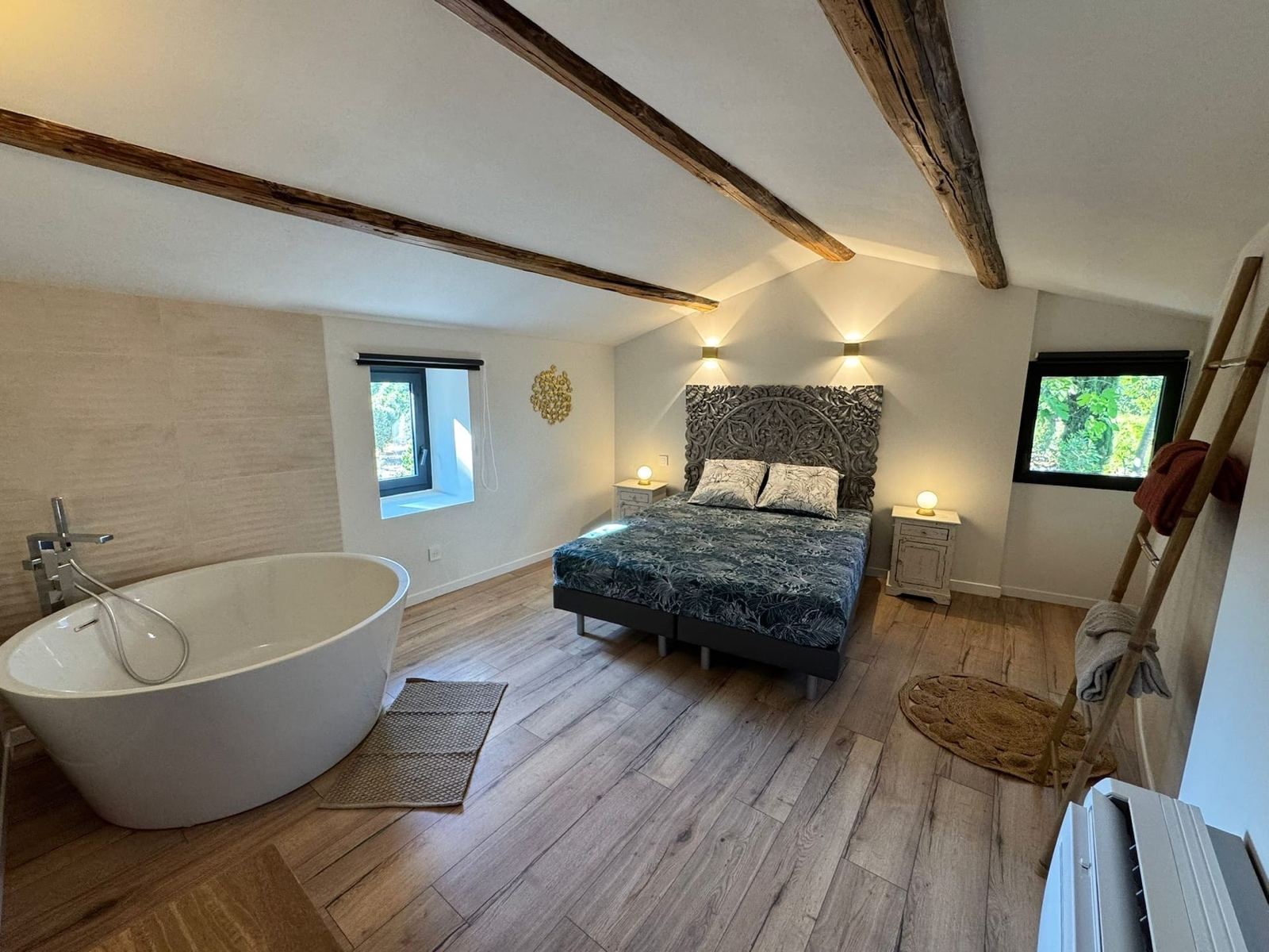 La baignoire îlot