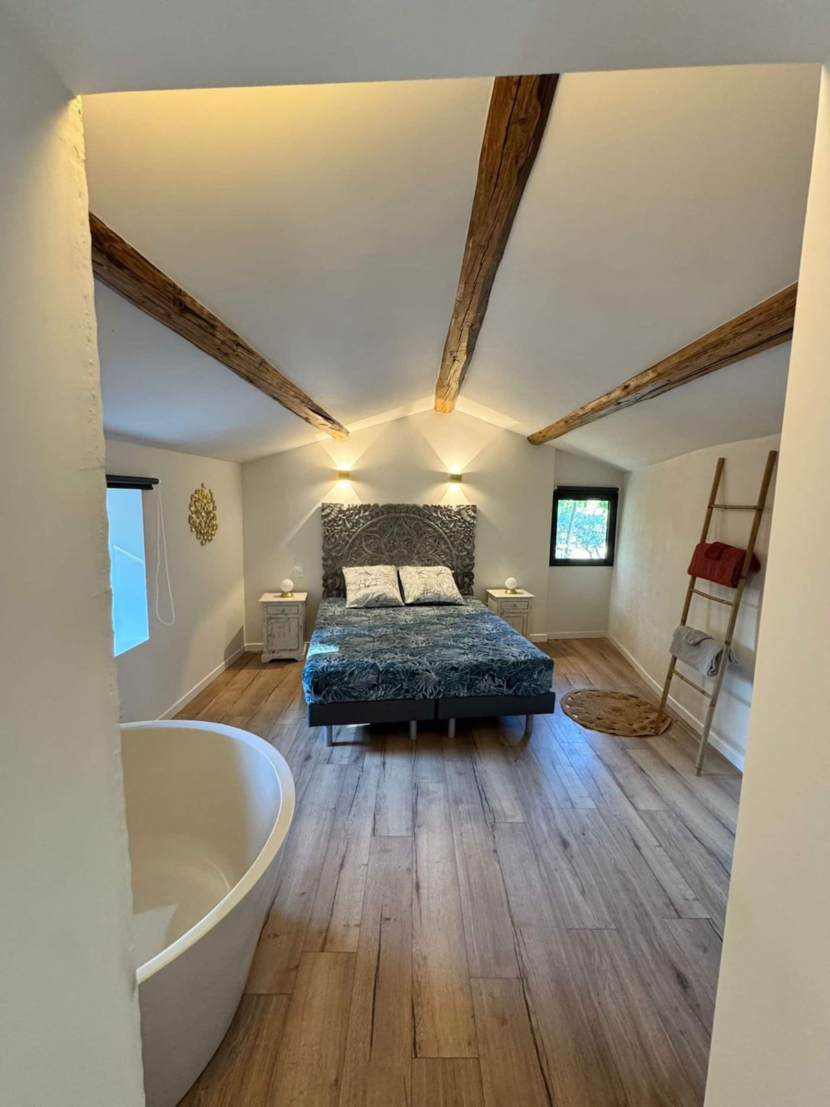 La chambre à l'étage