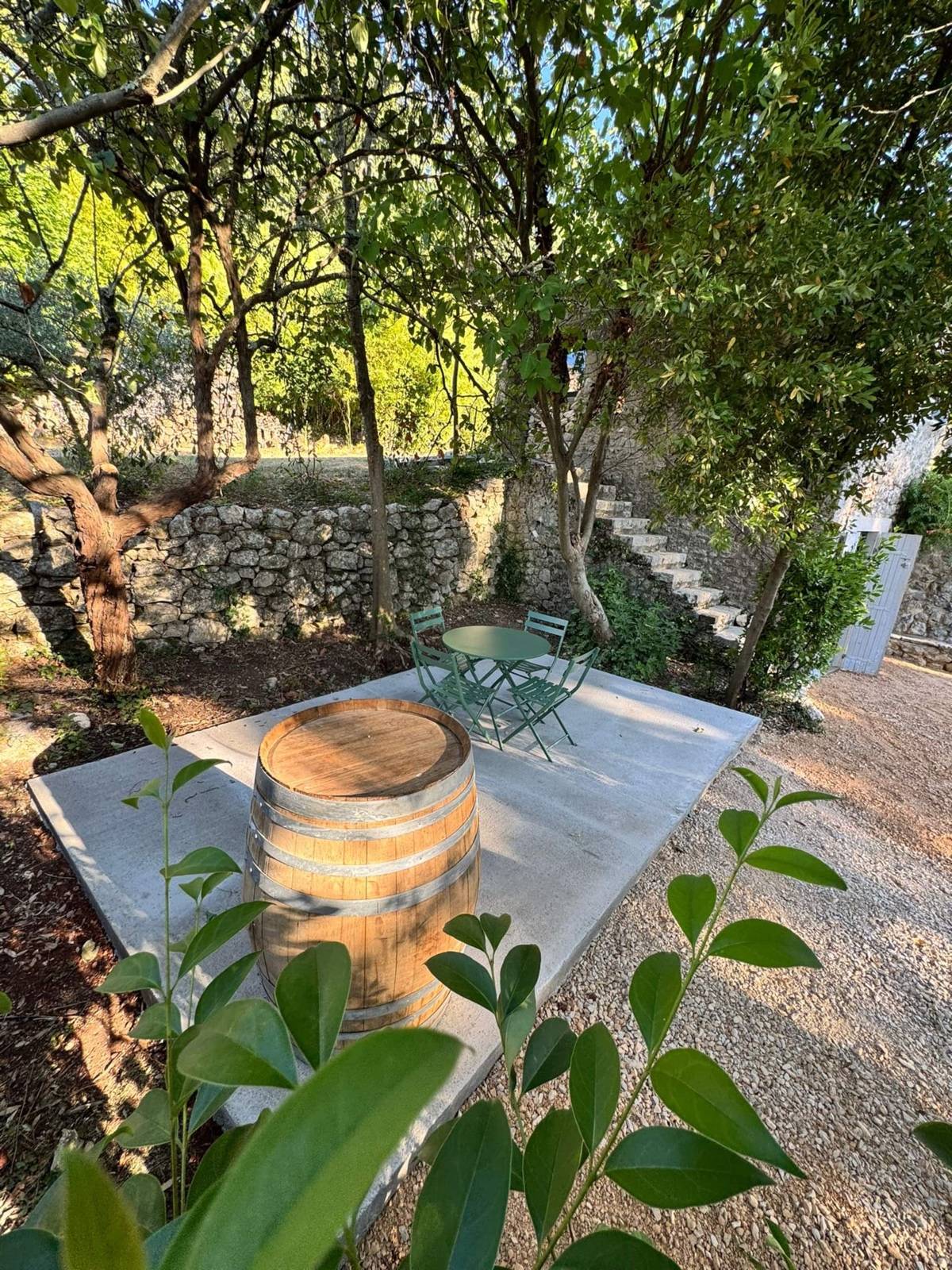 Terrasse privative
